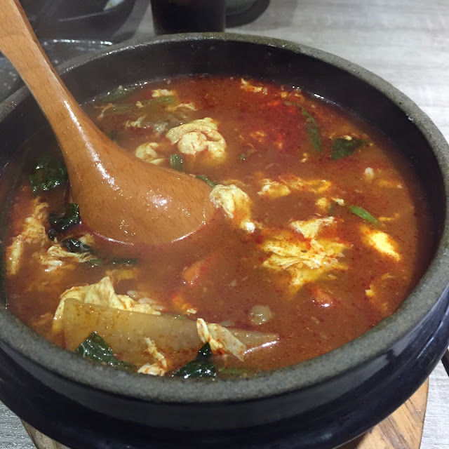 辣味牛胸肉泡飯