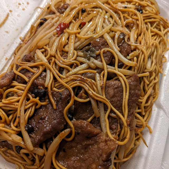 Spicy Beef Chow Mein