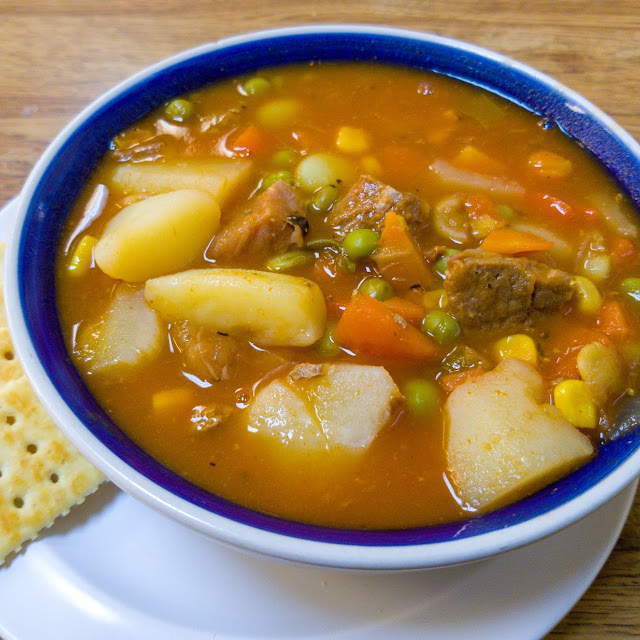Vegetable Soup with Beef