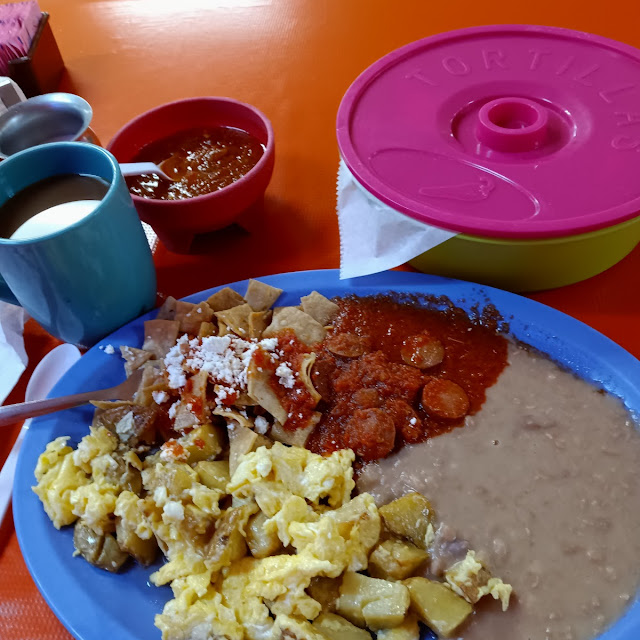 Papas Con Huevos