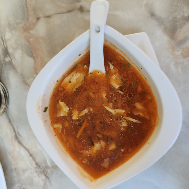 Savory Chicken Mear Soup