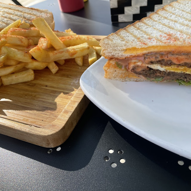 Burger and Fries