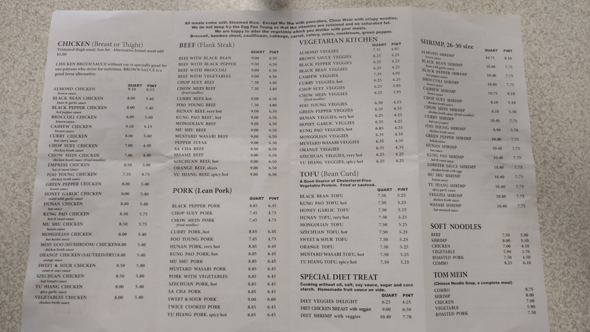 Menu Photo 0
