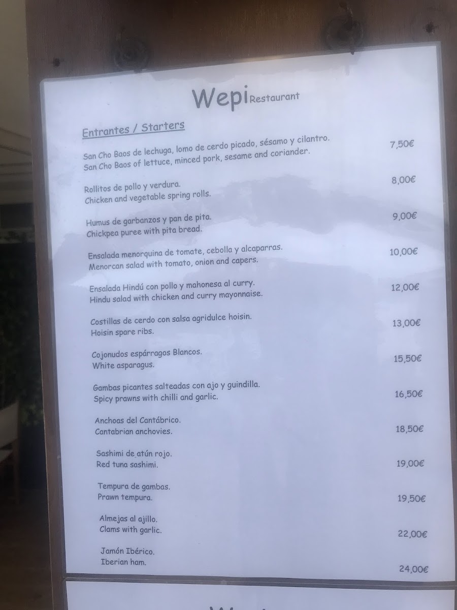 Menu Photo 0