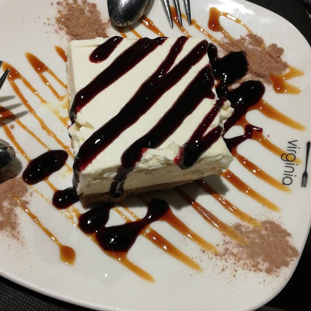 Tarta de Queso Con Frutos del Bosque