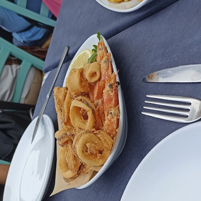 Fritto Misto Calamari E Gamberi