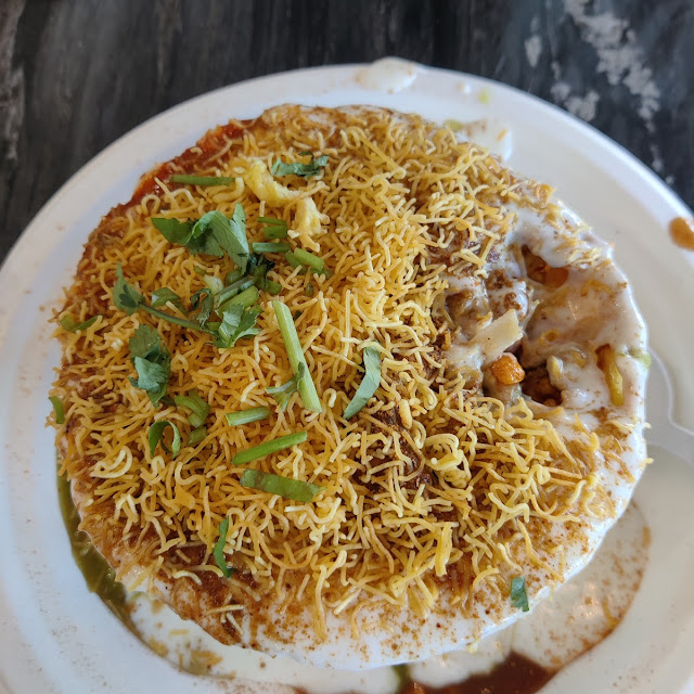 Dahi Potato Puri