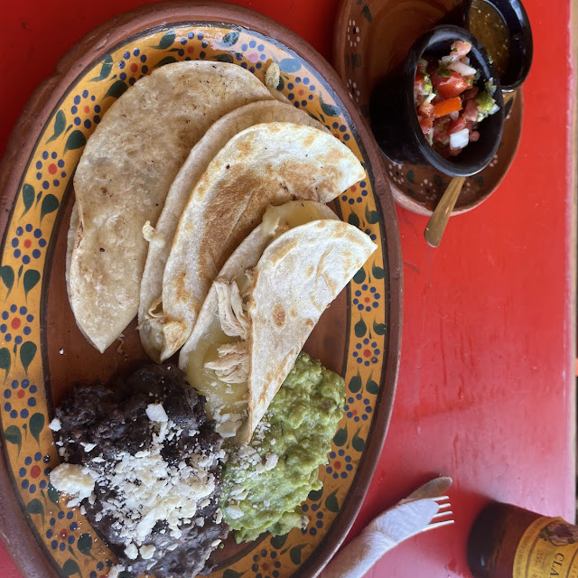Chicken Quesadilla with Guacamole