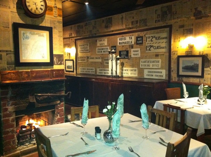 Sleepers Railway Station Restaurant.