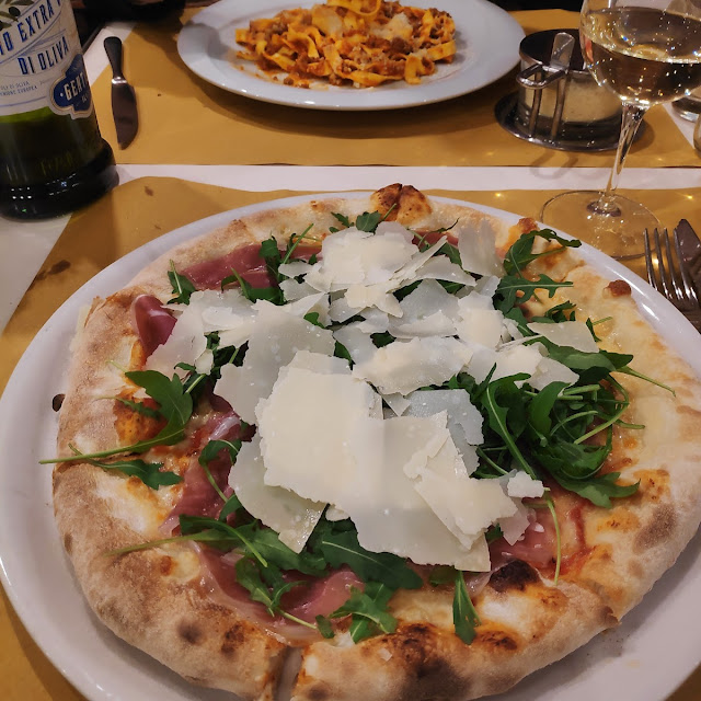 Pizza Parmesan Prosciutto
