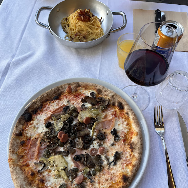Carbonara And Capricciosa