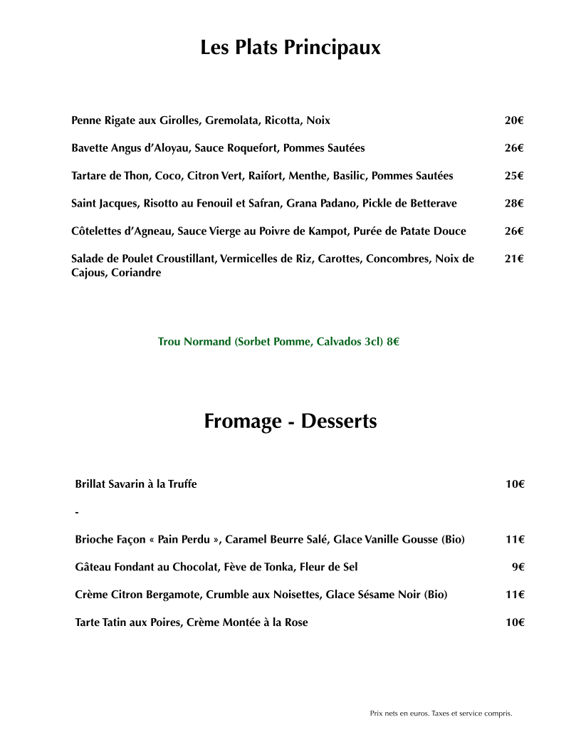 Menu Photo 0