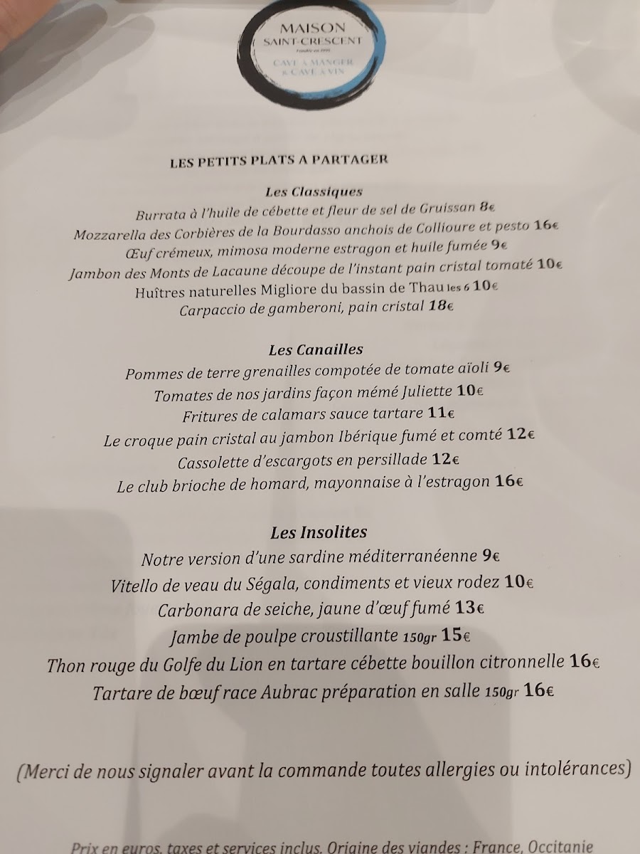 Menu Photo 0