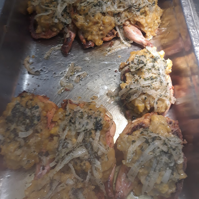 Pechuga Rellena Mangu