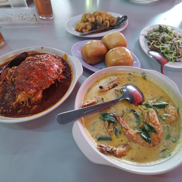 Salted Egg Crab and Chilli Crab