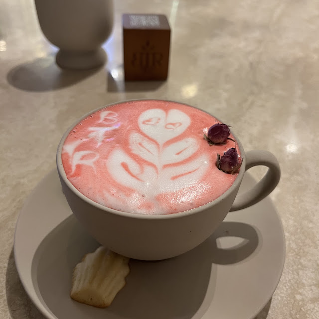 Hot Rose Latte