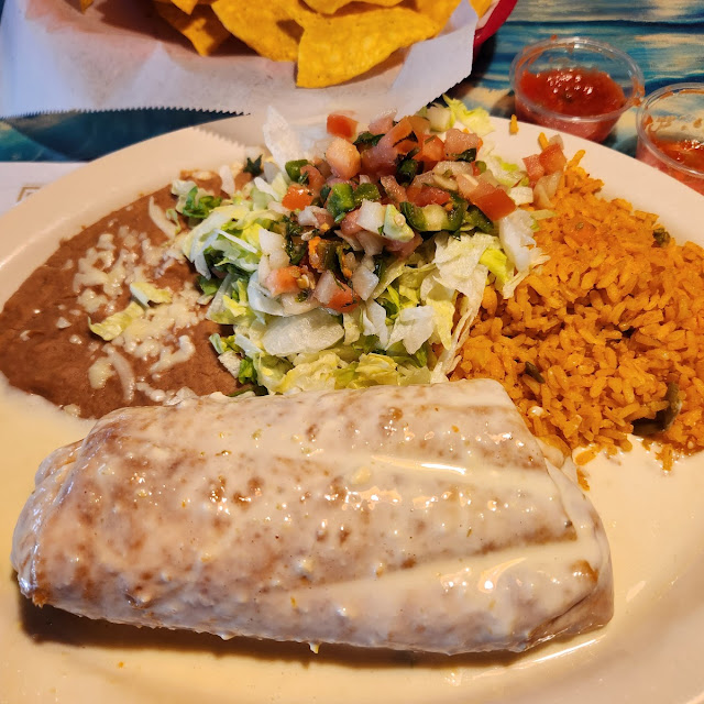 Chicken Chimichanga Dinner