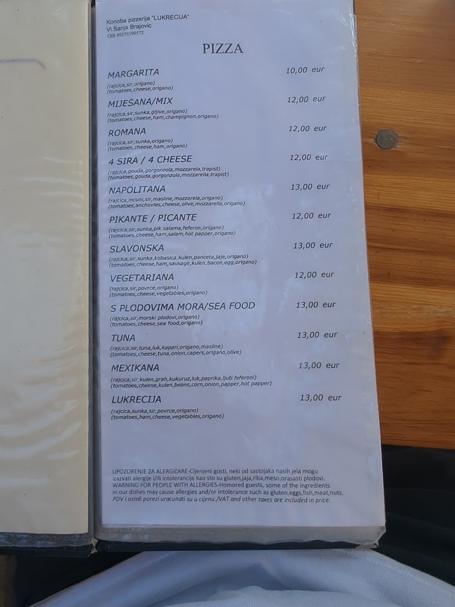 Menu Photo 0