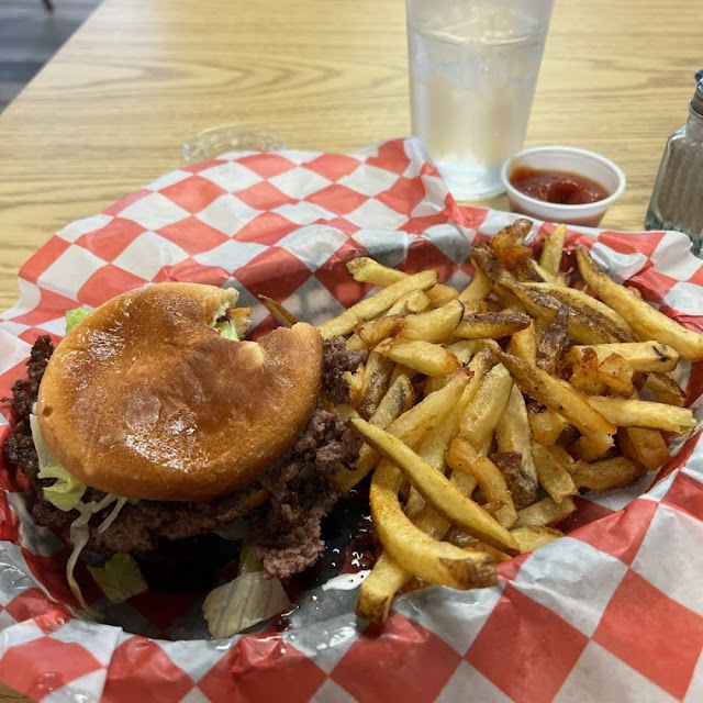 Smash Burger and Fries