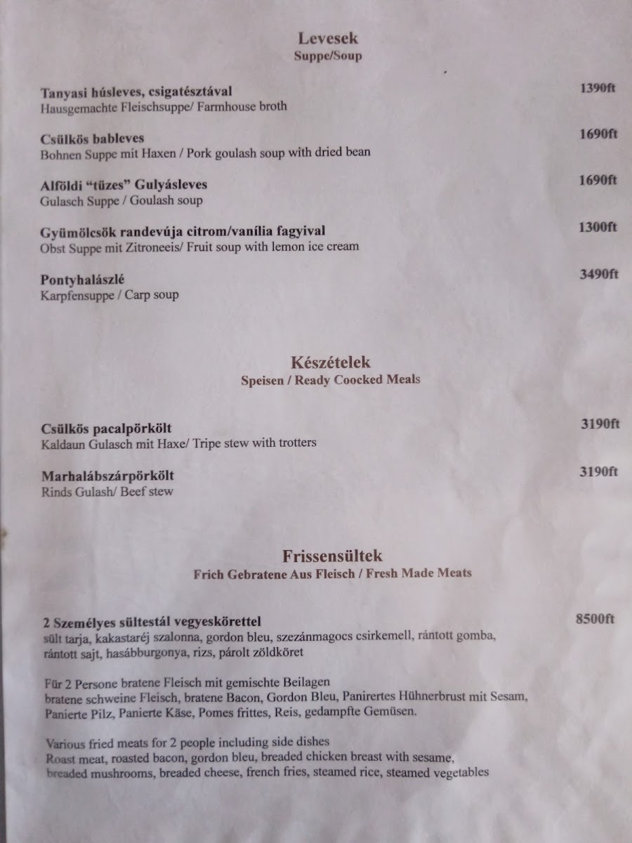 Menu Photo 0