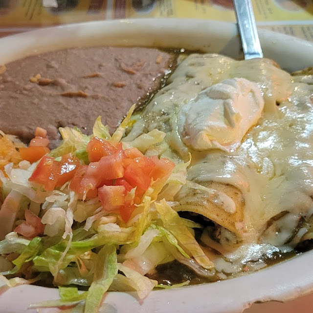 Enchiladas in Salsa Verde
