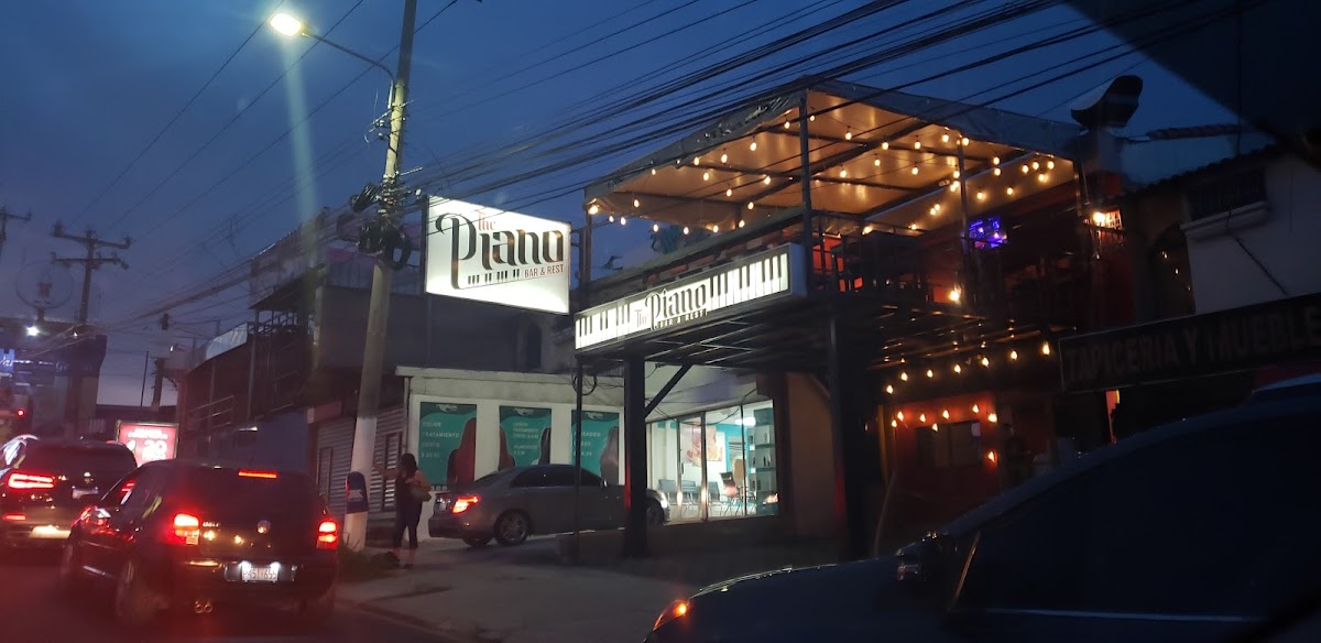 The piano bar & restaurant