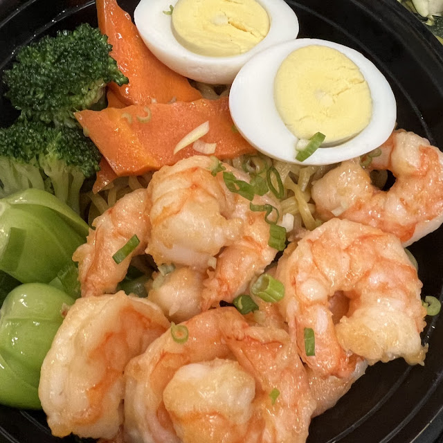 Noodle Soup with Shrimp