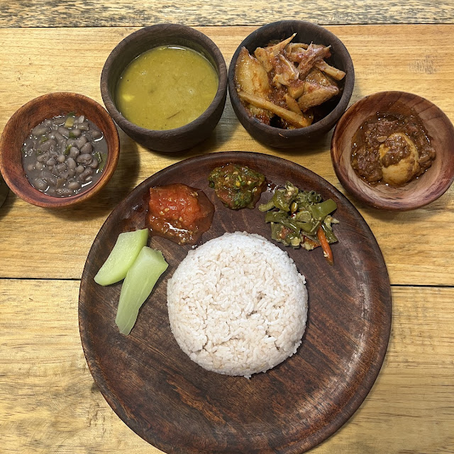 Fresh Pork with Bamboo Shoot Thali