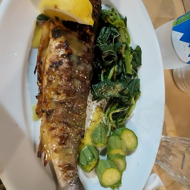 Grilled Sea Bass