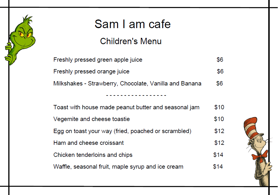 Menu Photo 1