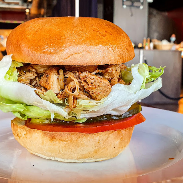 Pulled Turkey Burger
