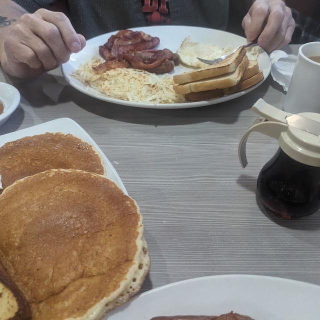 Pancakes and French Toast Combo
