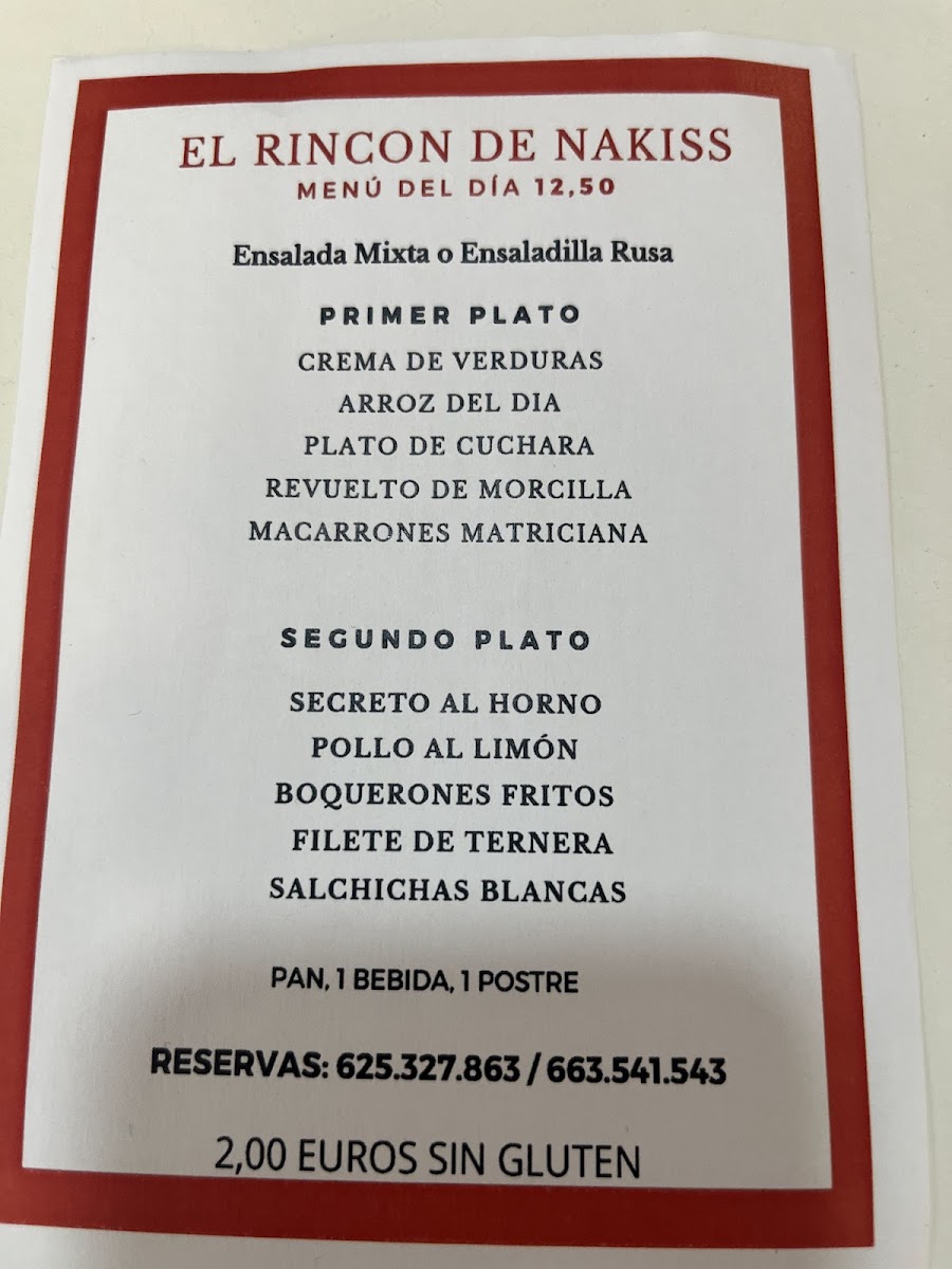 Cafeteria Restaurante El Rincon de Nakiss - Photo 3