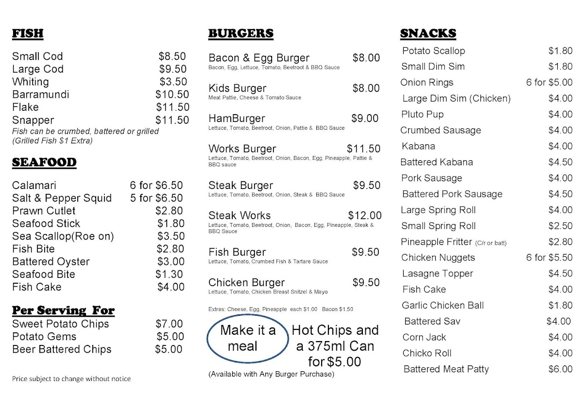 Menu Photo 0