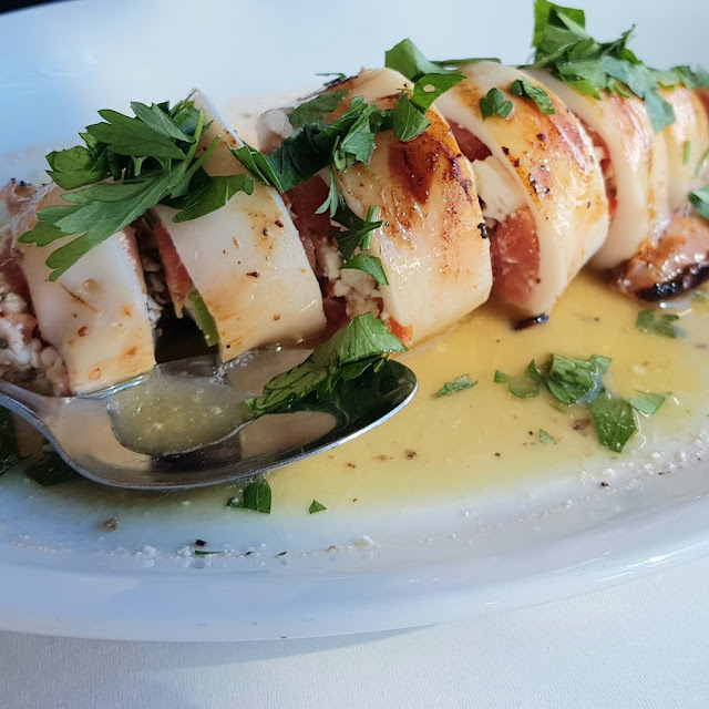Stuffed Calamari with Feta