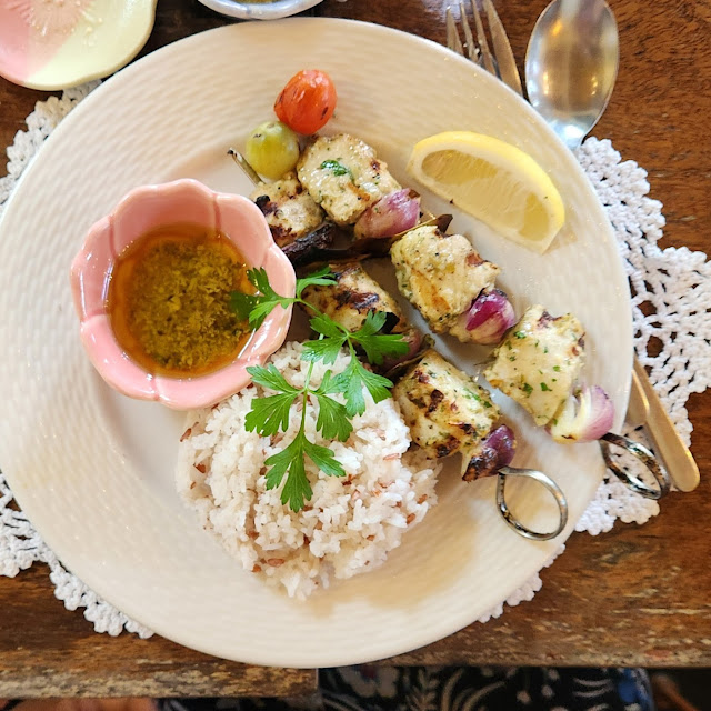 Fish Souvlaki