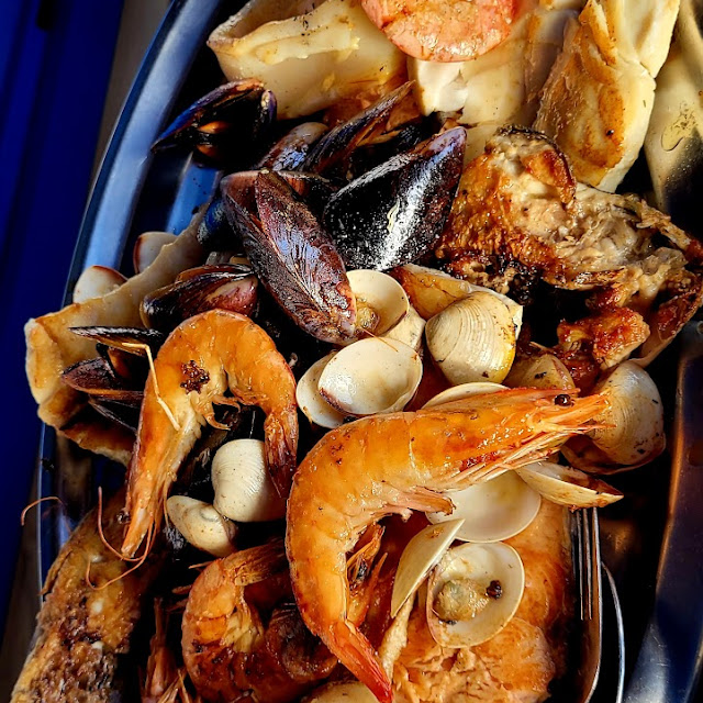 Parrillada de Pescado Y Mariscos