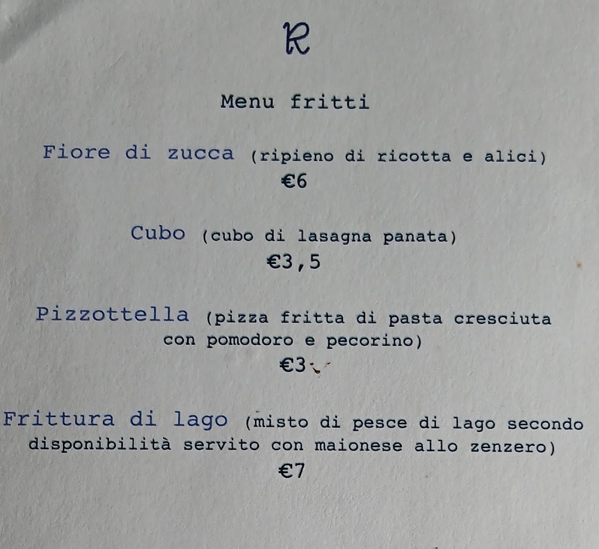Menu Photo 0