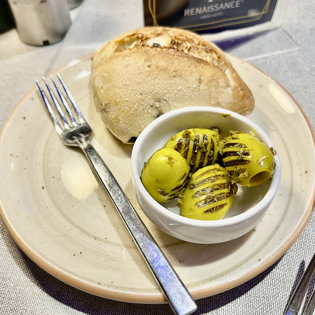 Grilled Olives