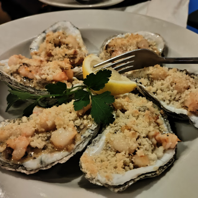Oysters Rockefeller