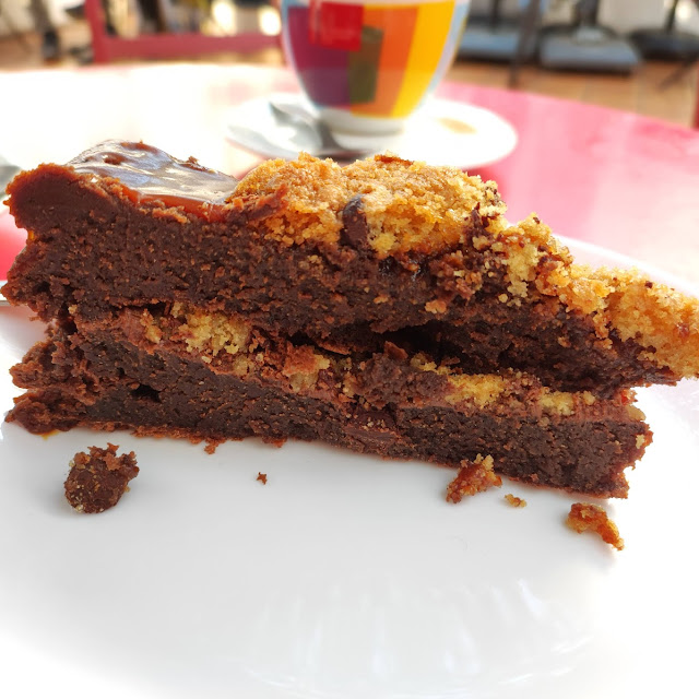 Tarta de Chocolate Y Caramelo Salado
