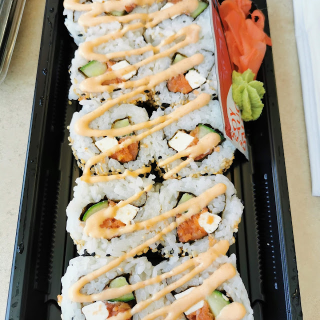 Smoked Salmon Sushi