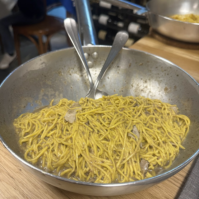 Tajarin all'uovo Sugo Di Lumache E Porri