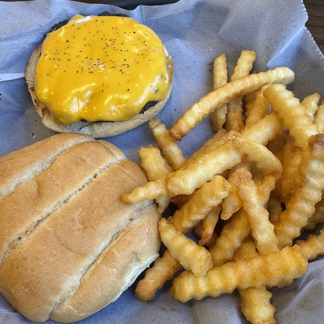 Cheeseburger and Fries