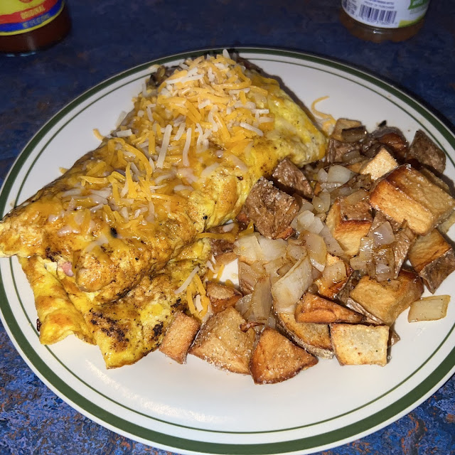 Meat and Veggies Omlette