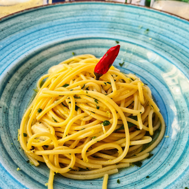 Spaghetti with Anchovy Sauce