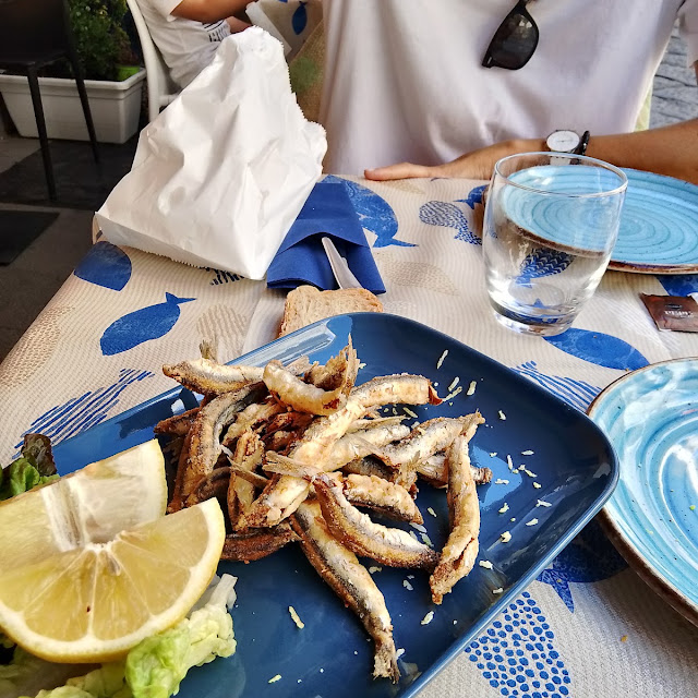 Fried Anchovies and Squid