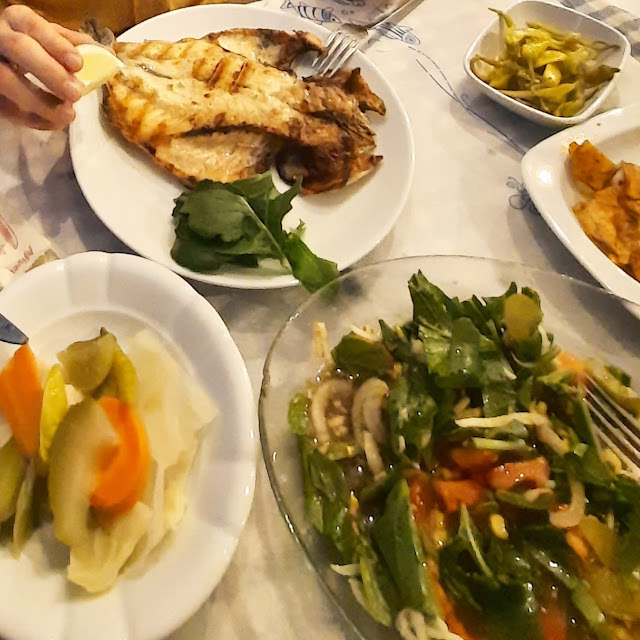 Grilled Fish and Everything to It