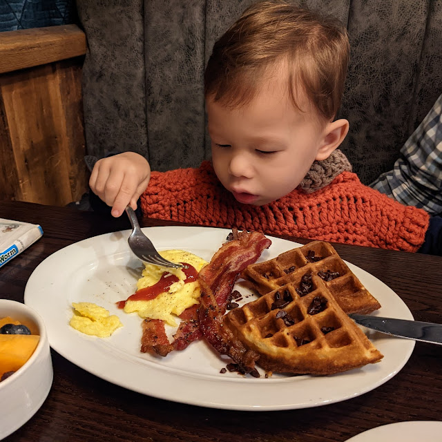 Kids Waffle Breakfast