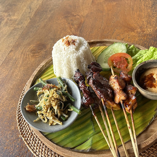Balinese Spices Served with Rice